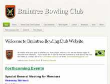 Tablet Screenshot of braintreebowlingclub.co.uk